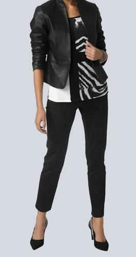 Alba moda lederblazer blazer - moda,