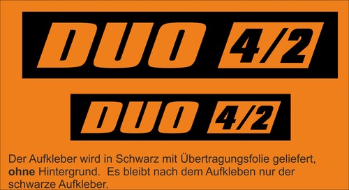 Duo aufkleber simson - aufkleber,