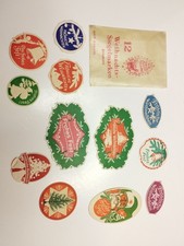 Siegelmarken gummiert