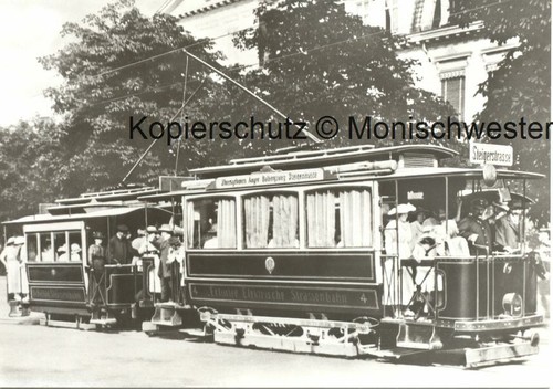 Altes foto straßenbahn - "altes, foto"-