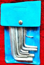 GEDORE N° 42  Inbusschlüssel Satz, 8-Teile,  10x8x7x6x5x4x3x2mm