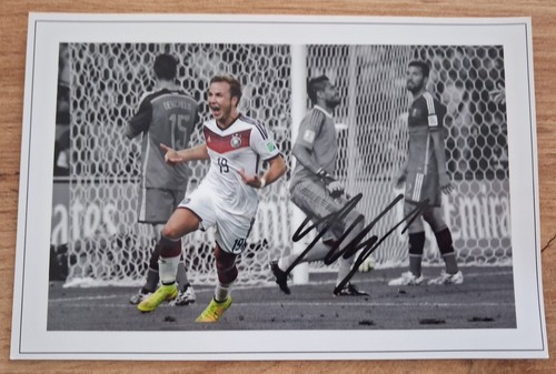 Mario götze autogramm - mario,