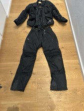 IXS Motorrad Textilkombi mit Innenfutter Größe M, Damen, schwarz 