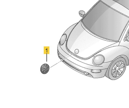Original beetle emblem - beetle, vw-emblem