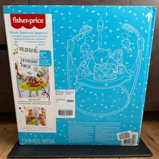 fisher-price chm91-9656 Spielspaß Rainforest Jumperoo, Baby Lauflern Spielzeug
