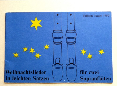 Musiknoten heft für - heft, sopran