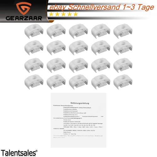 20x bremsleitungshalter - 20x,