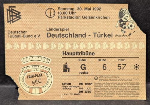 Alte eintrittskarte - 1x,