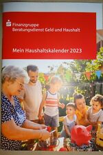 MEIN HAUSHALTSKALENDER 2023 KALENDER Finanzen Haushalt Notizen Planer SPARKASSE