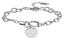 Edelstahl armband mit herz - mit, und