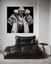 Iron Man Leinwand Bild Farbig Wandbild Cartoon Pop Art Avengers Superhelden