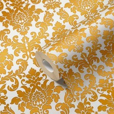 Goldene Tapete mit Barock