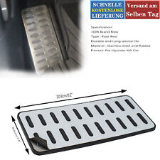 Fußstütze Auto-Fußstütze Pedalabdeckung 304 Edelstahl passend für KIA Hyundai 😀