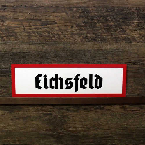 Schild eichsfeld wegweiser - schild,