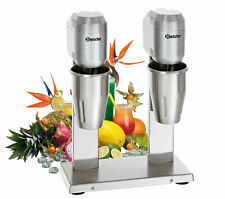 Bartscher Barmixer Drinkmixer doppelt Cocktail Milchshaker Shake Mixer 135102
