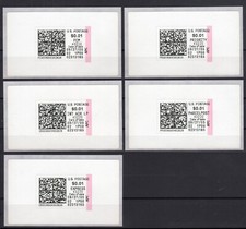 USA 2004 ATM Meter Stamps IBM