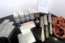 Kupferschrott silber kupfer - silber,