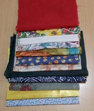 12 Stoffreste ca 20x30 cm Ideal Zum Patchen, Basteln, Nähen Und Dekorieren 