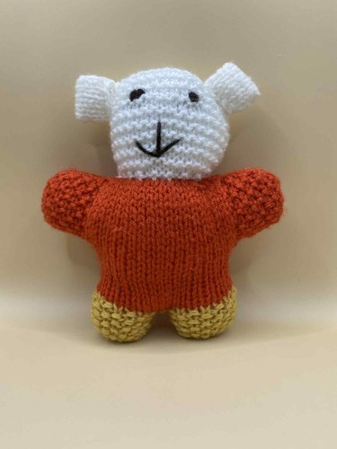 Handgefertigter gestrickter