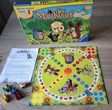 Der Maulwurf und sein Lieblingsspiel Spiel Ravensburger Brettspiel bunte Würfel