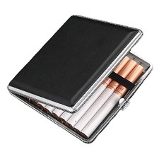 Leder & Metall Zigarettenetui