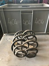 Original Audi A6 4B C5 Fahrwerksfedern Spiralfedern Federn hinten HA Grün/Braun