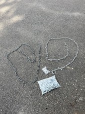 Knotenkette Zierkette Lampenkette Absperrkette Metall 1xnagelneu Folie Konvolut 