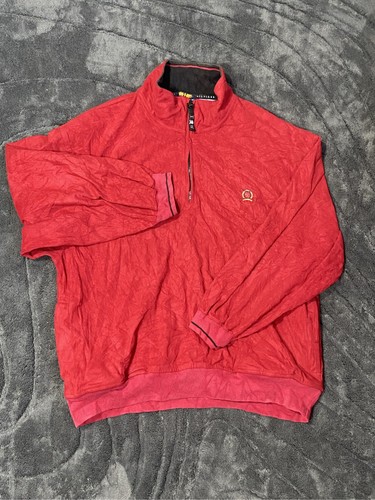 Tommy hilfiger red fleece - hilfiger,