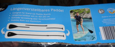 SUP Alu Paddel,längenverstellbar,165 - 210 cm,NEU-lesen!