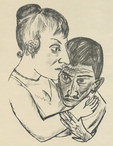 Max beckmann liebespaar - -,