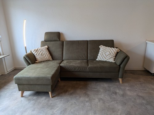 Eckcouch form neuwertig - eckcouch,