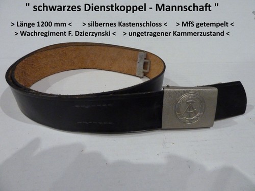 Dienstkoppel mannschaft - mannschaft, "