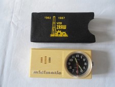 Ruhla Reise Wecker  Medimatic  Made in GDR Defekt !!