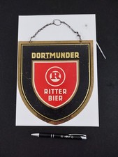 Werbeschild Nr.4 - Dortmunder Ritter Brauerei - Ritter Bier - Sammlungsauflösung