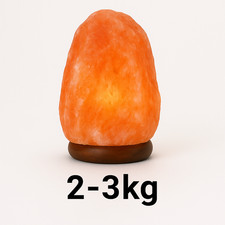 Salzkristall Stein Lampe