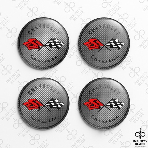 Corvette emblem - 4x, c3