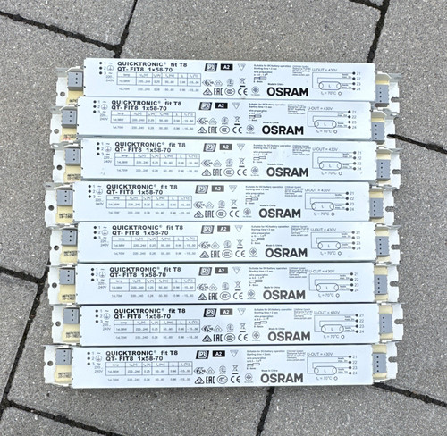 8stück neu osram - neu, quicktronic