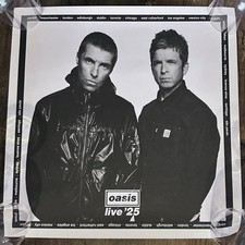 OASIS Live 25 Tour Poster