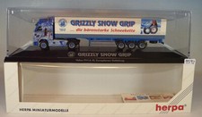 Herpa 1/87 Volvo FH16 Sattelzug Grizzly Snow Grip in OVP #9592