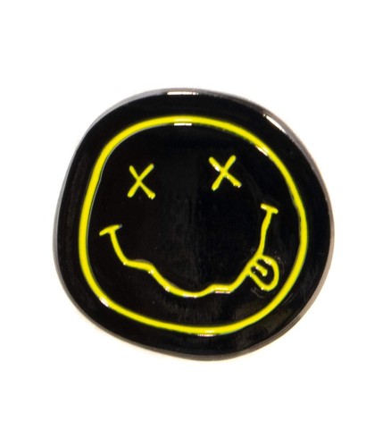 Nirvana smiley anstecker - smiley,