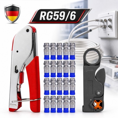 Rg59 kompressionszange 20x - rg59/6,