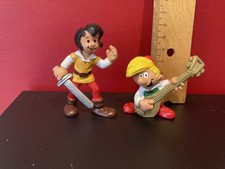 Schlumpf Johann und Pfiffikus Schleich 20499 + 20498 von 1978 Schlümpfe