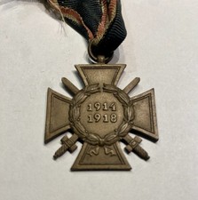 Orden Frontkämpfer Ehrenkreuz 1914-1918 am Band Militaria Hersteller W.K.