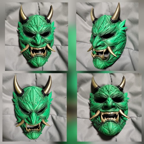 Japanische oni maske hanf - japanische,