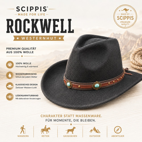 Scippis rockwell westernhut - westernhut,