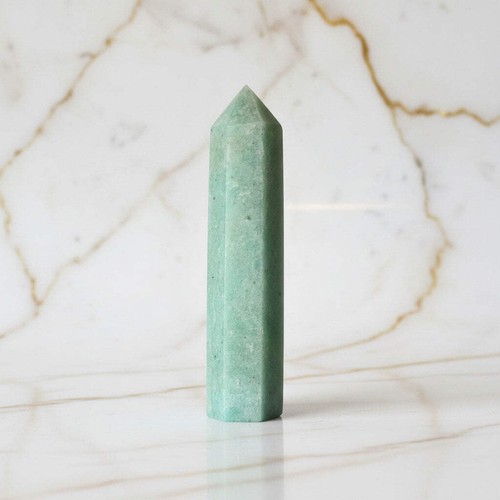 Amazonit obelisk 8cm - obelisk,