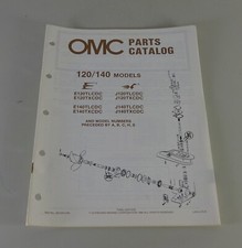 Teilekatalog Johnson Evinrude Außenborder / Outboards 120 / 140 PS Models 5/1986