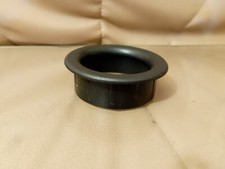 Bassreflexrohr 8 cm außen, 7 cm innen, 3 cm lang schwarz Bass Rohr