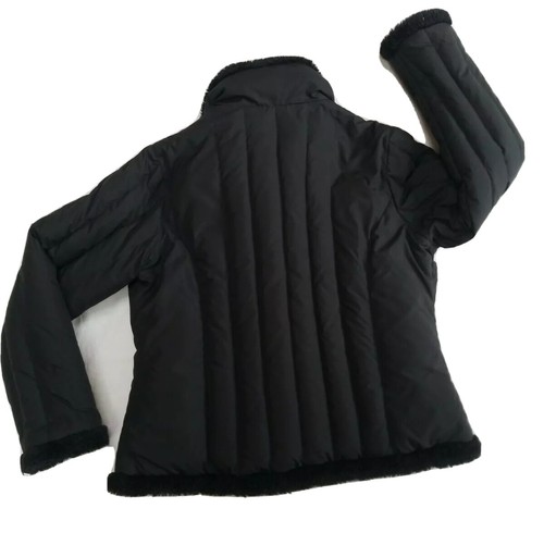 Damen schwarz steppmantel s - schwarz,
