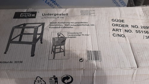 Untergestell für